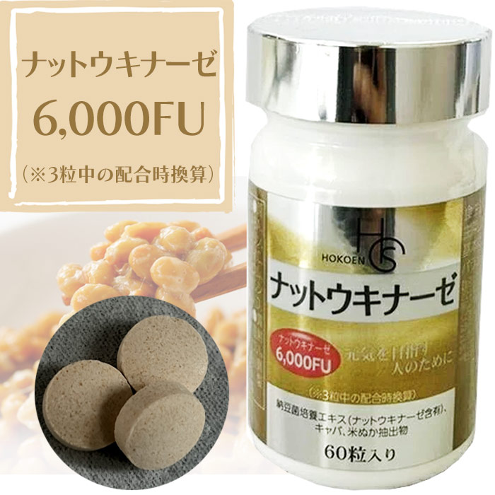 ナットウキナーゼ（60粒）