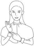 自然彩色