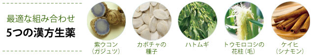 インターナチュラルの原料